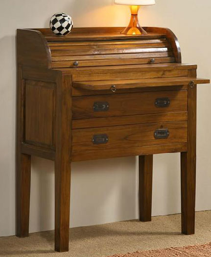 Buro escritorio teca Dasten | Blog de artesania y decoracion