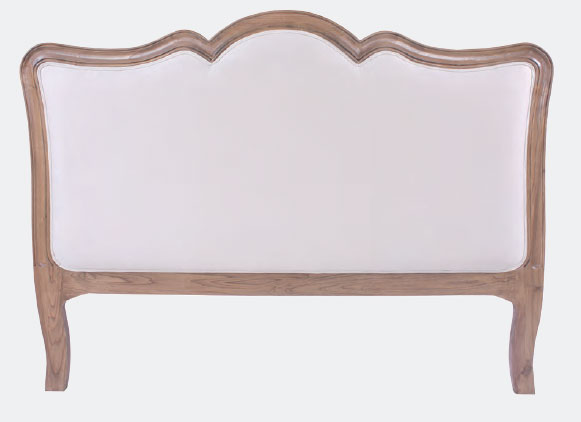 Cabecero Roble Tapizado Crudo Campedor | Blog de artesania y decoracion