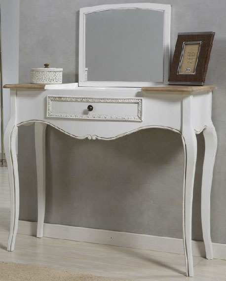 Consola Tocador Bicolor Enya | Blog de artesania y decoracion