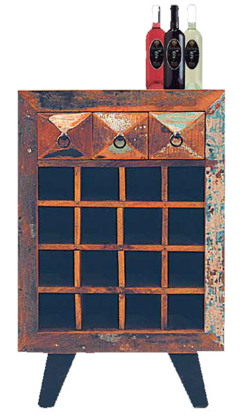 Mueble Bar Cajones Diamante | Blog de artesania y decoracion