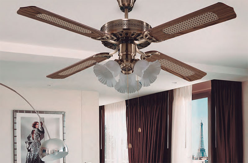 Ventilador Techo con Luz Palas Reversibles | Blog de artesania y decoracion