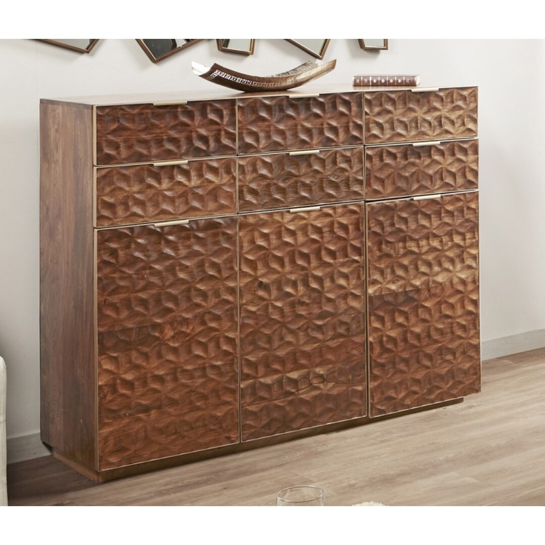 MUEBLE SALON COMEDOR DISEÑO ACTUAL FORJA MADERA TALLADA | Blog de