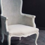 Sillon Blanco Patina Rejilla