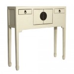 Mueble entrada oriental blanco