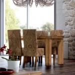 Mesa comedor extensible Caben Rustica