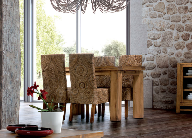 Mesa comedor extensible Caben Rustica | Blog de artesania y decoracion Mesa comedor extensible Caben Rustica | Blog de artesania y decoracion
