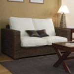 Sofa 2 plazas Rattan Cubic