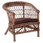 Sillon Rattan Natural Clasic