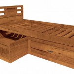 Cama Rustica 2 Cajones