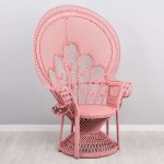 Sillon Rattan Medula Peach Harmony