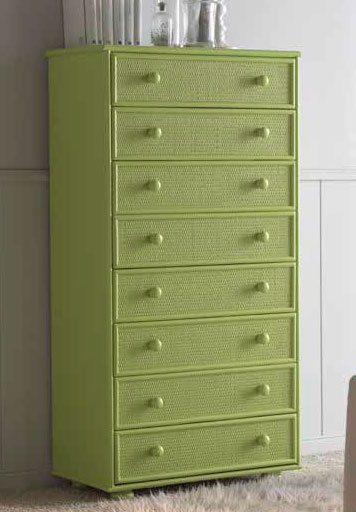 Comoda Alta Mimbre 8 Cajones Rattan | Blog de artesania y decoracion