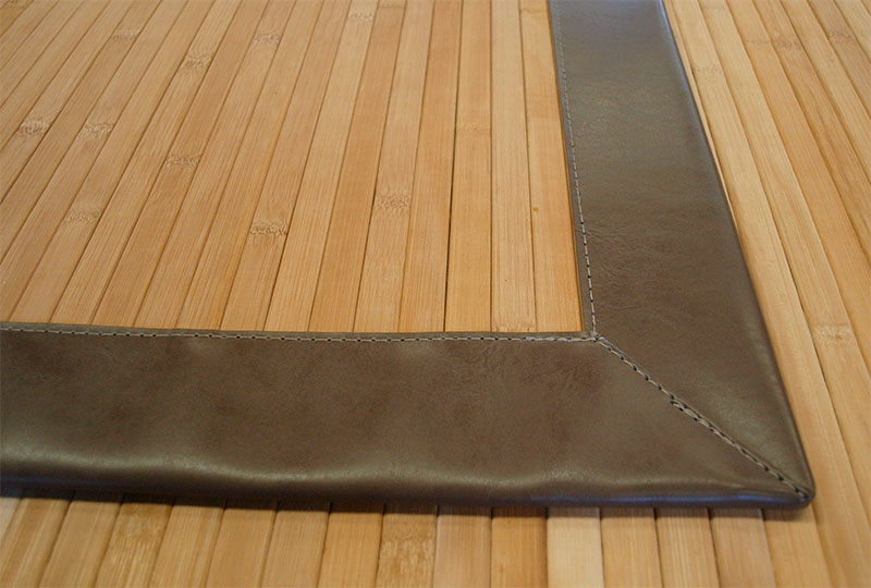 Alfombra de bambú natural | Blog de artesania y decoracion