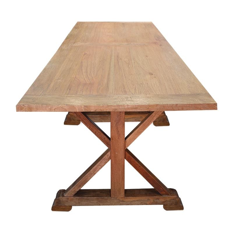 Mesa comedor rectangular madera maciza