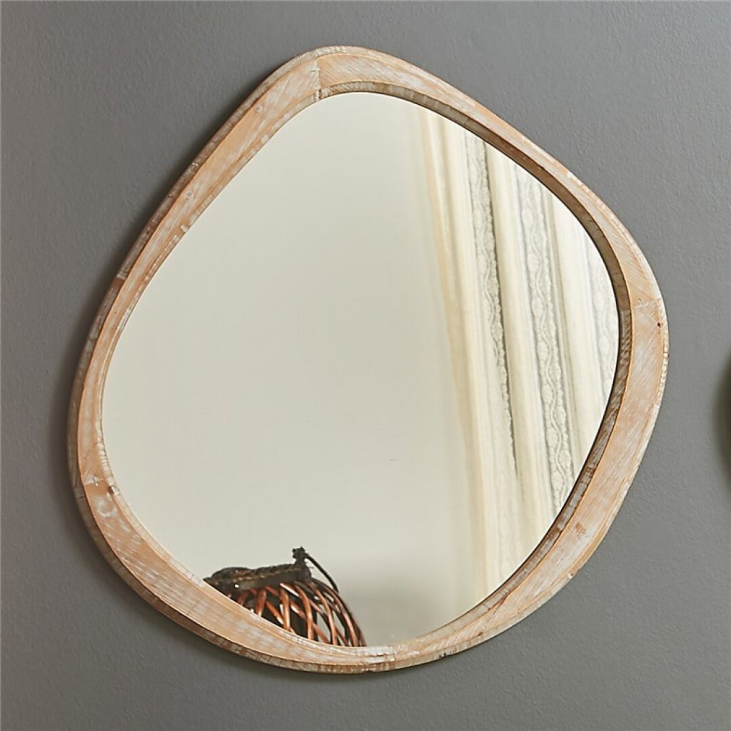 Espejo salon diseño actual madera