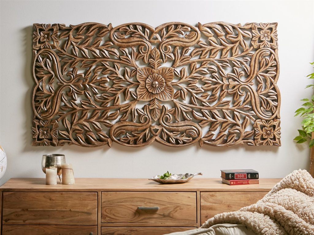 Panel decoracion tallado mandala
