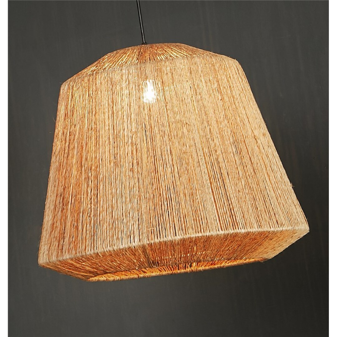 LAMPARAS DE TECHO EN FIBRAS VEGETALES | Blog de artesania y decoracion