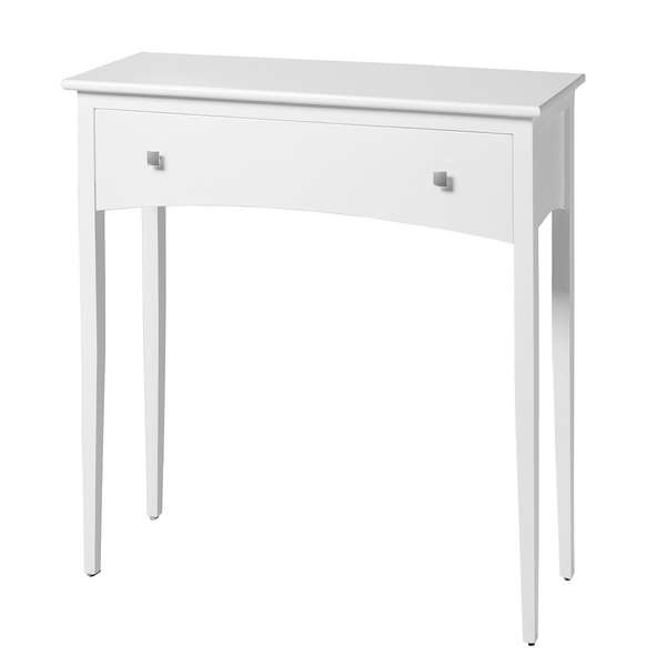 Mueble consola blanca pequeña