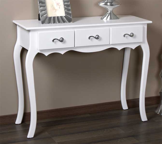 Consola Recibidor Chilly, blanco - Muebles Polque. Tienda de Muebles en  Pamplona y Online.