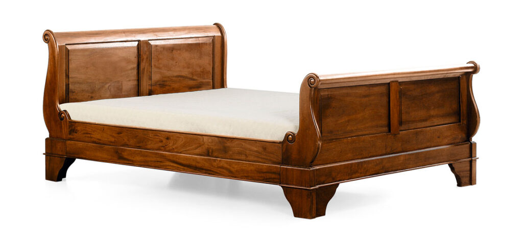 Cama matrimonio clasica Louis Philippe