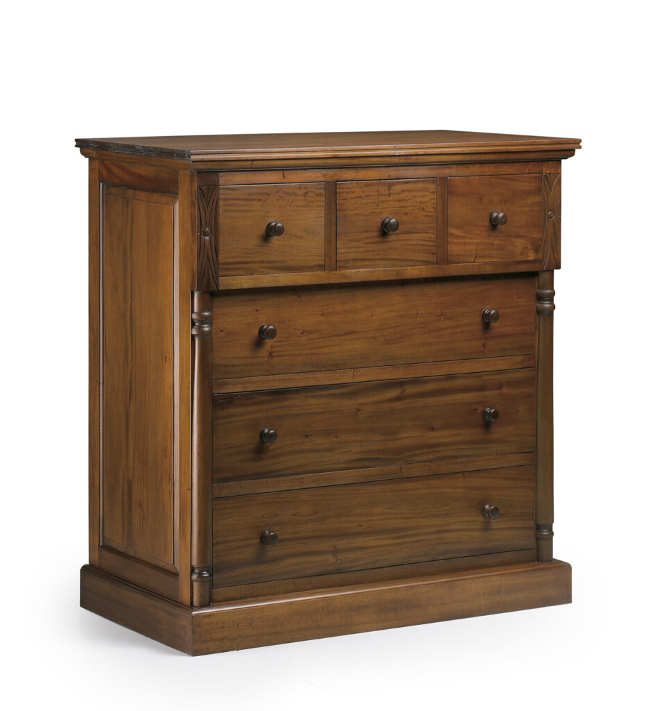 Comoda dormitorio clasica Louis Philippe