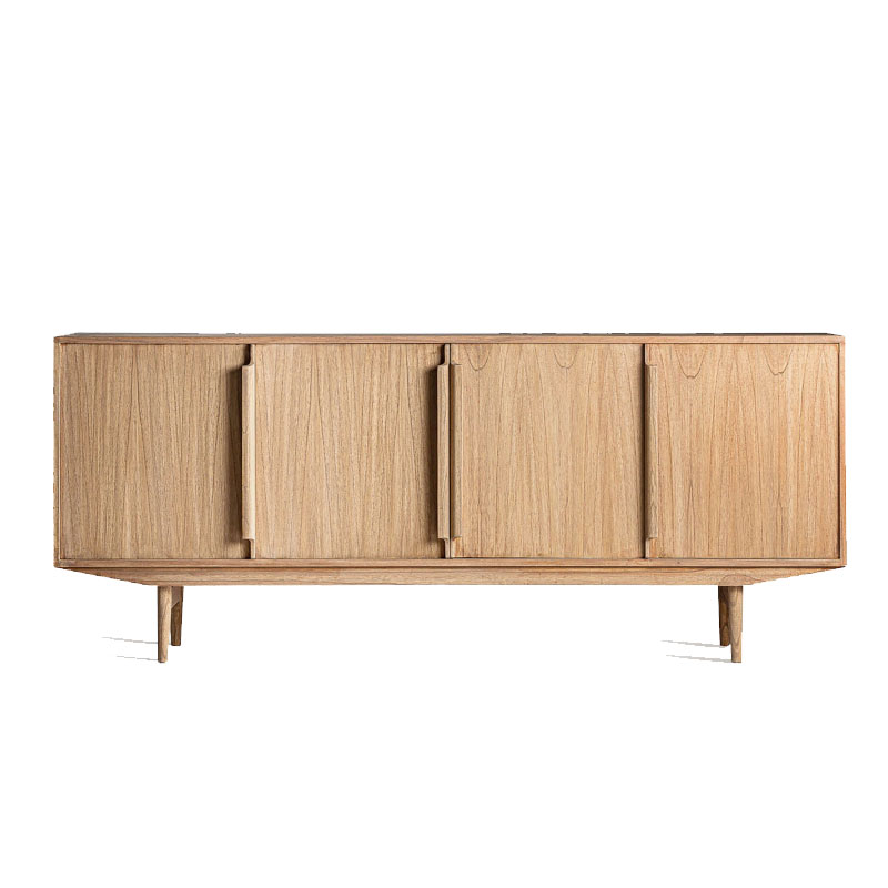 Aparador 4 puertas madera natural modernista