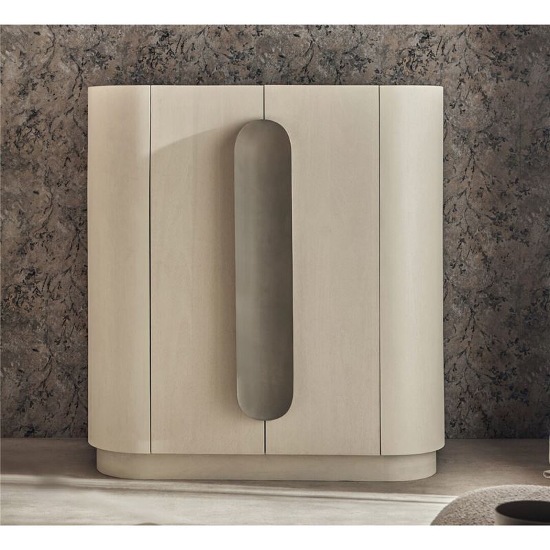 Armario vitrina salon comedor diseño actual blanco
