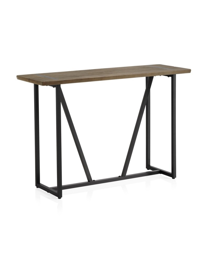 Consola para el recibidor estilo rustico industrial