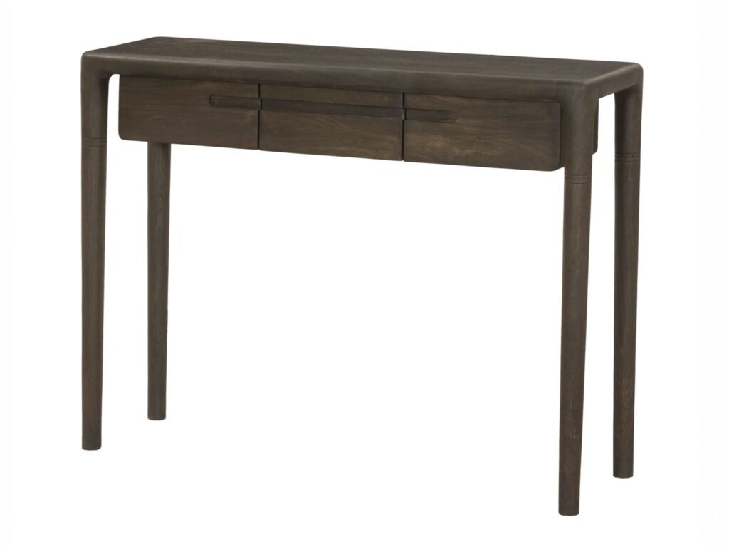 Consola recibidor moderno color Wengue