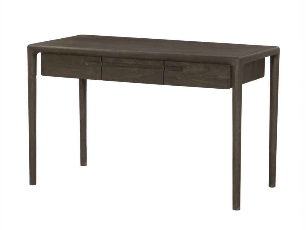 Escritorio madera color Wengue con cajones
