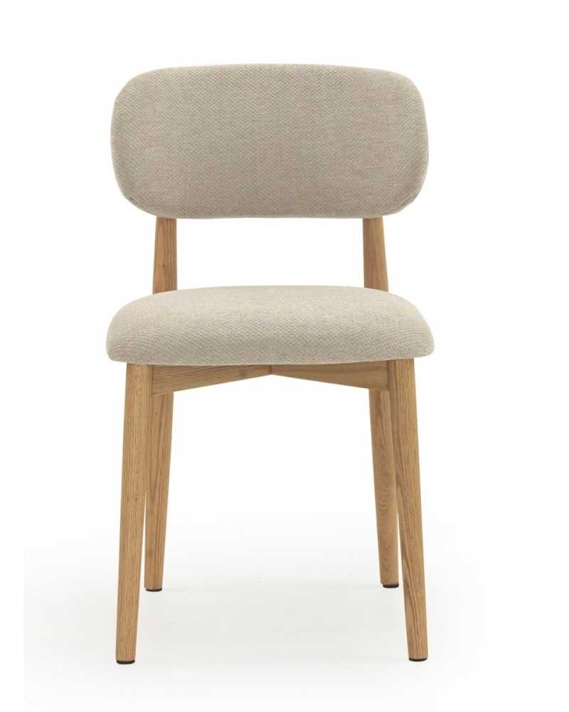 Silla diseño moderno asiento respaldo tapizado