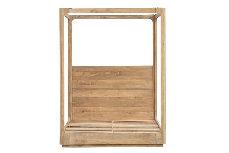 Cama Balinesa Colchon de 180 cm Madera Mango