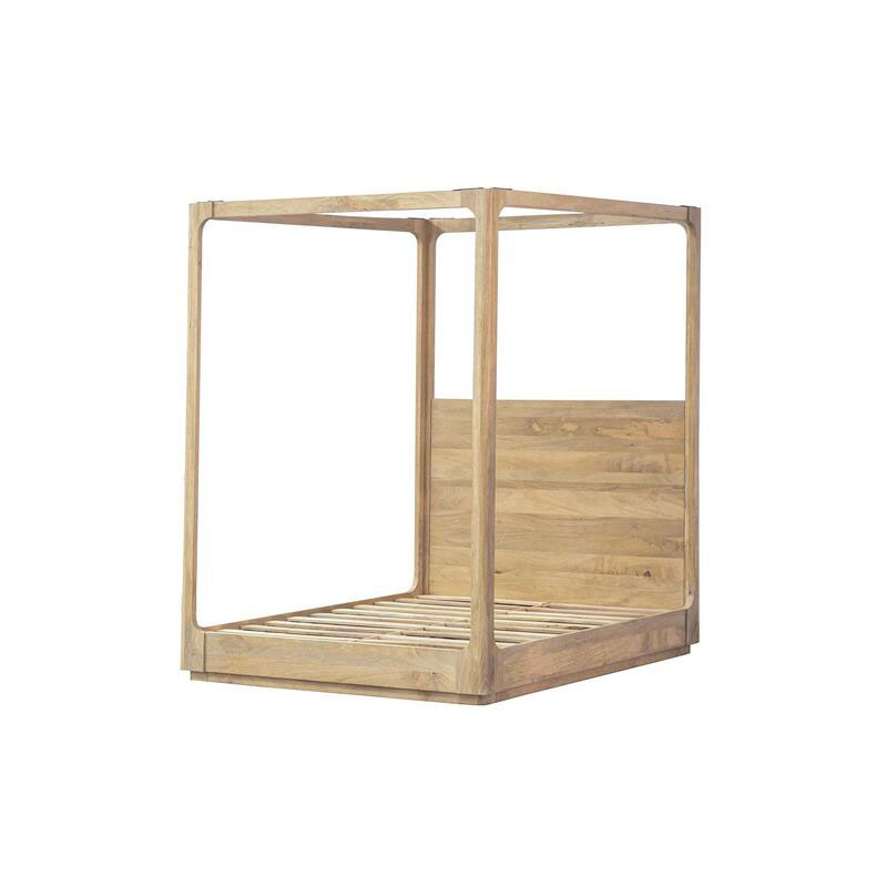 Cama Balinesa Colchon matrimonio de 160 Madera Mango