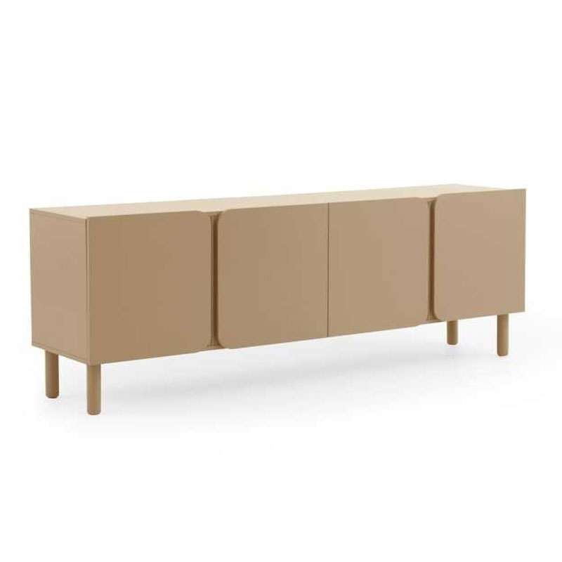Aparador Buffet 4 Puertas Redondeadas beige