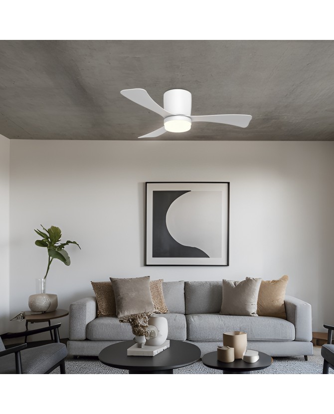 Ventilador Techo Grande de 107 Blanco