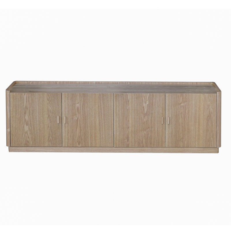 Mueble TV 4 Puertas Madera Fresno Natural